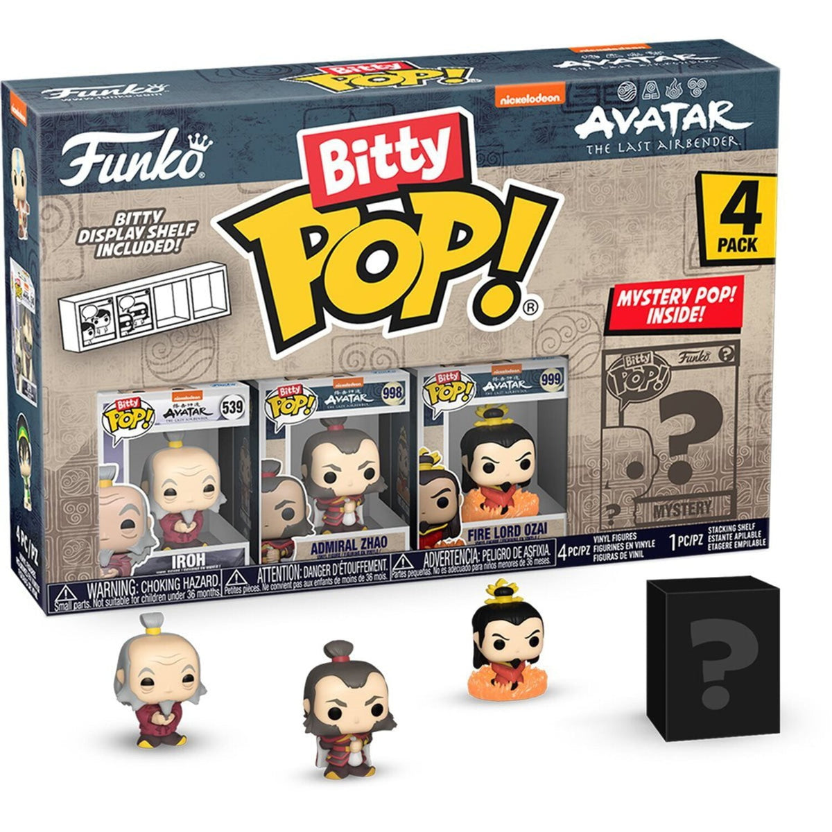 Avatar: TLA Azula Bitty Pop! Mini-Figure 4-Pack