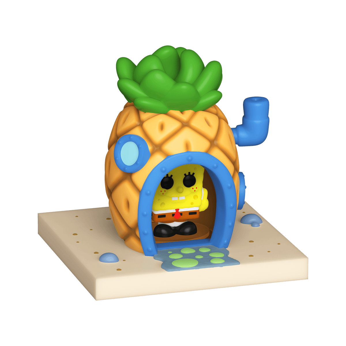 Funko Bitty POP! Town: SpongeBob SquarePants - Pineapple House Town and SpongeBob with Gary Collectible Vinyl Mini Figure
