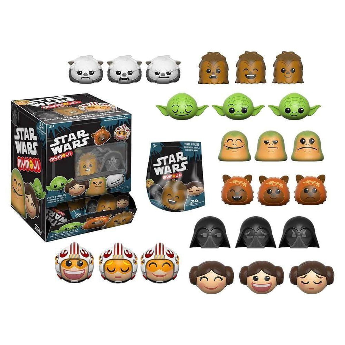 FUNKO MYMOJI: STAR WARS BLINDBOX S1 (ONE FIGURE PER PURCHASE)